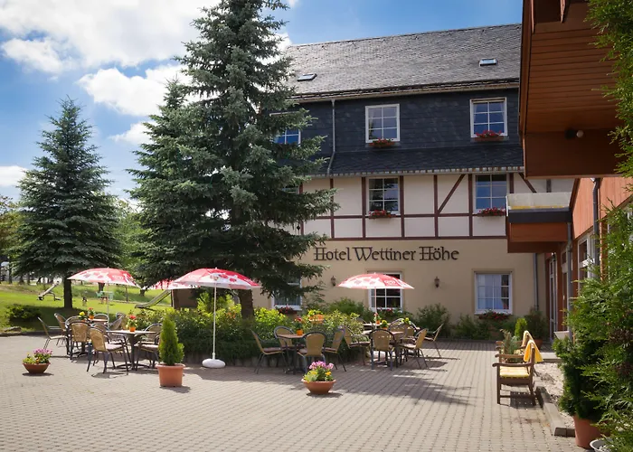 فندق Panorama Wettiner Hoehe 4*